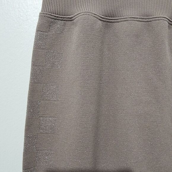 PINK Active - Leggings Seamless High Waisted Shimmer - Size M - Dusty Mauve - Picture 5 of 7